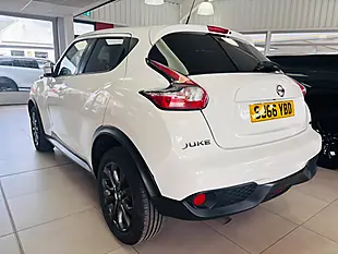 Used 2016 Nissan Juke Tekna Euro 6 White - Interior and Exterior details 4