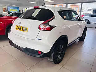 Used 2016 Nissan Juke Tekna Euro 6 White - Interior and Exterior details 8