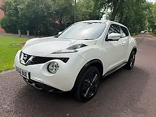 Used 2016 Nissan Juke Tekna White - Interior and Exterior details 9