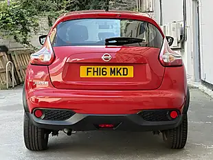 Used 2016 Nissan Juke Visia Red - Interior and Exterior details 8