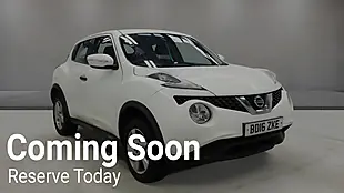 Used 2016 Nissan Juke Visia White - Interior and Exterior details 10