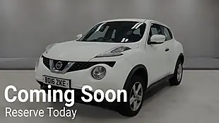 Used 2016 Nissan Juke Visia White - Interior and Exterior details 11