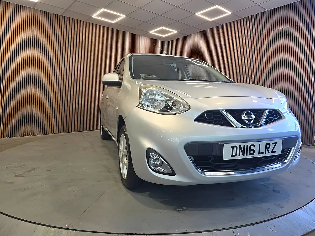Used 2016 Nissan Micra Acenta Silver - Front View