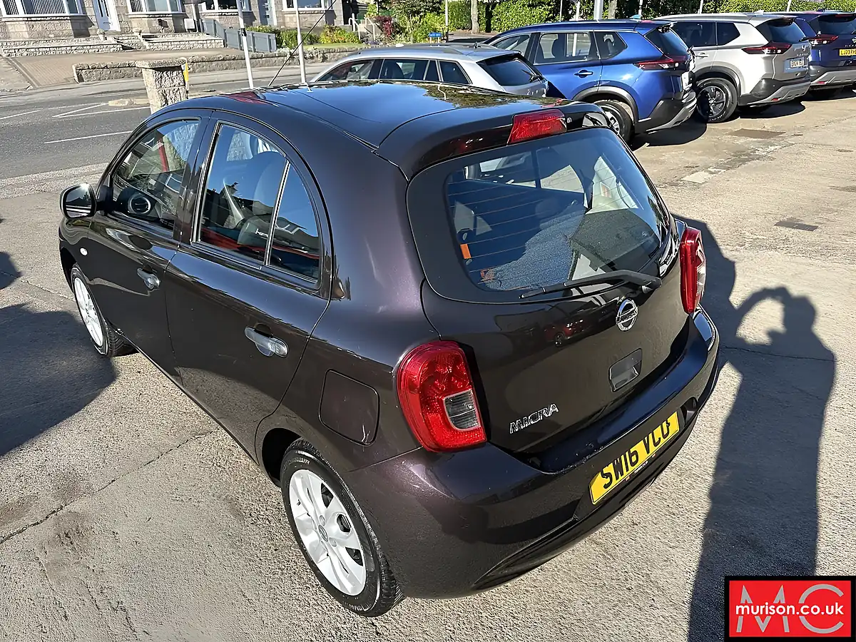 Used 2016 Nissan Micra Vibe Black - Interior and Exterior details 10