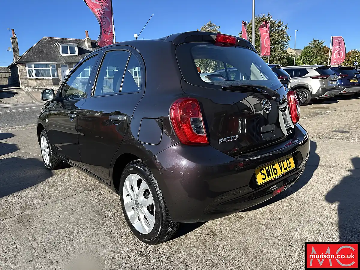 Used 2016 Nissan Micra Vibe Black - Interior and Exterior details 8