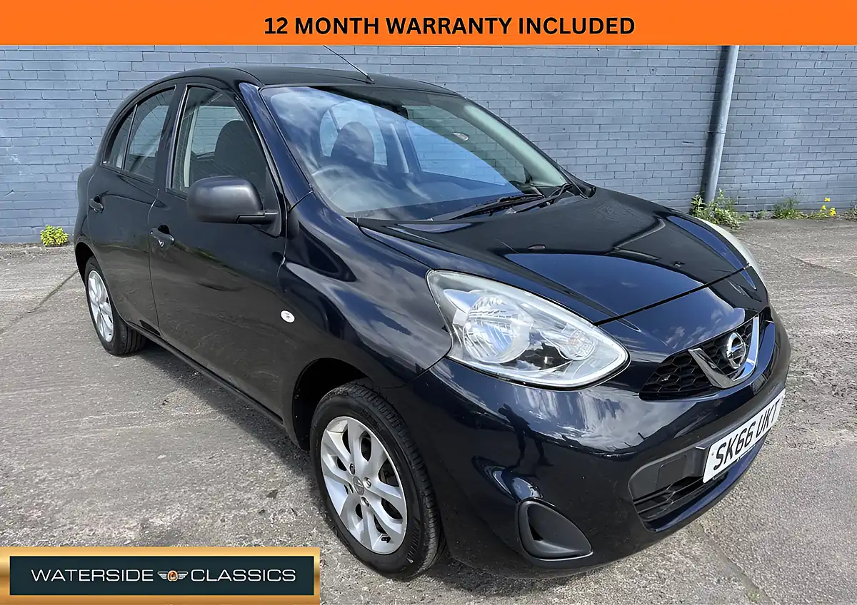 Used 2016 Nissan Micra Vibe Black - Front View