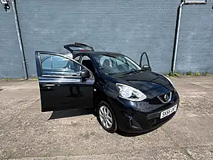 Used 2016 Nissan Micra Vibe Black - Interior and Exterior details 3