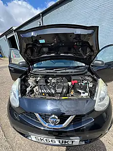 Used 2016 Nissan Micra Vibe Black - Interior and Exterior details 8
