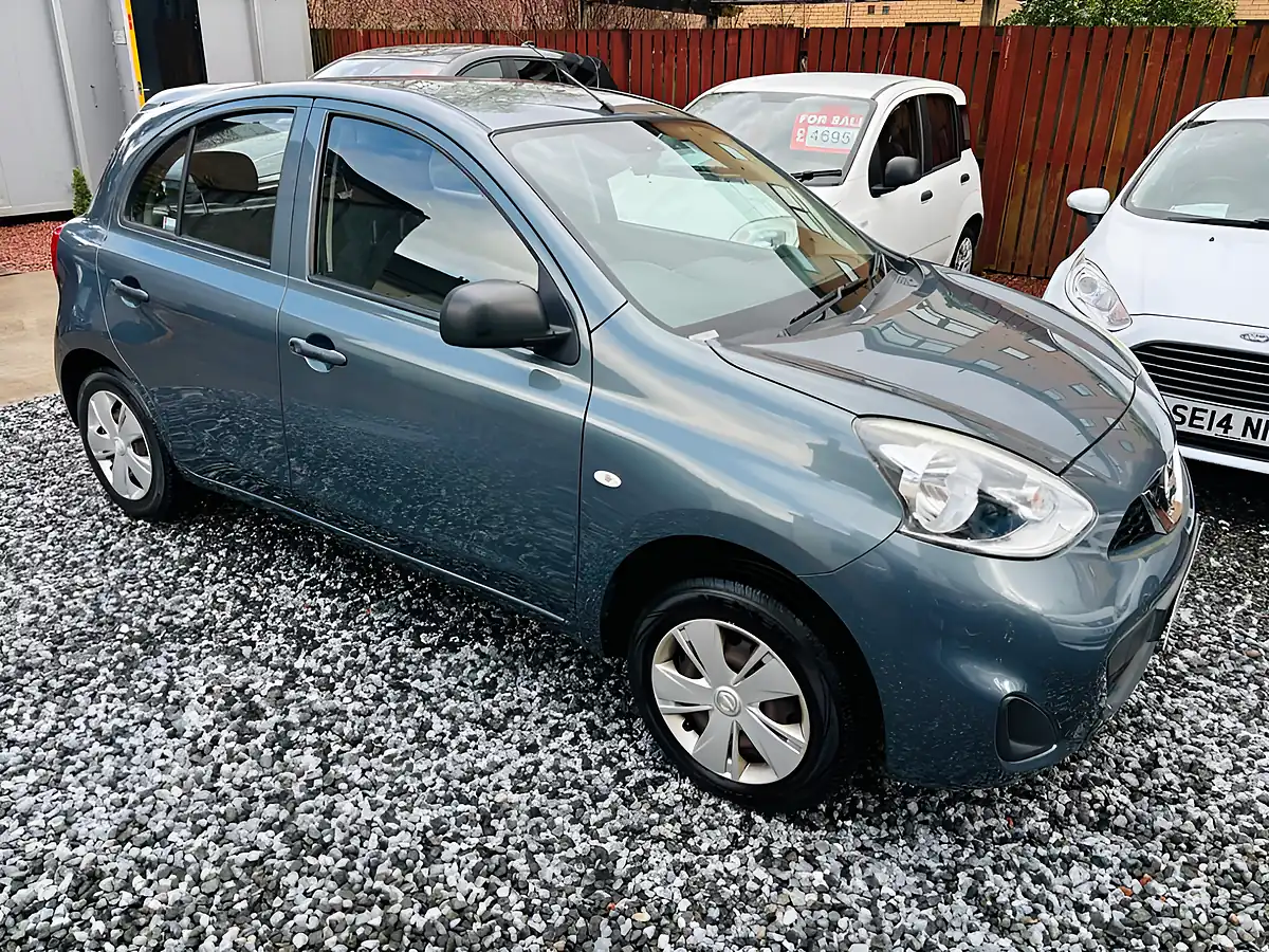 Used 2016 Nissan Micra Visia Grey - Front View