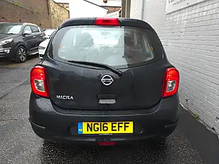 Used 2016 Nissan Micra Visia Limited Edition Black - Interior and Exterior details 9