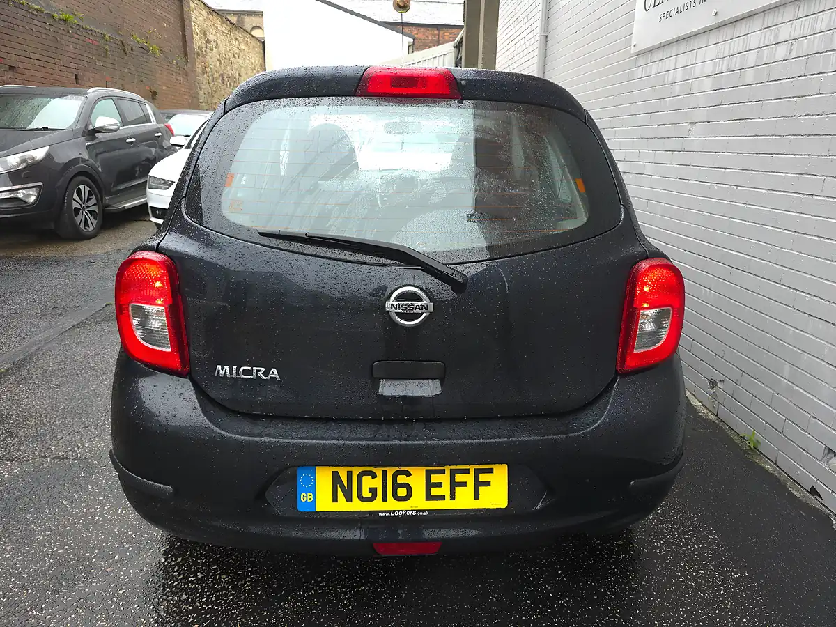 Used 2016 Nissan Micra Visia Limited Edition Black - Interior and Exterior details 9