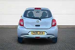 Used 2016 Nissan Micra Visia Platinum Silver - Interior and Exterior details 4