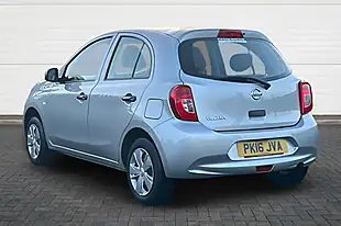 Used 2016 Nissan Micra Visia Platinum Silver - Interior and Exterior details 5