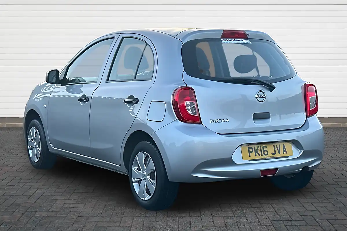 Used 2016 Nissan Micra Visia Platinum Silver - Interior and Exterior details 5