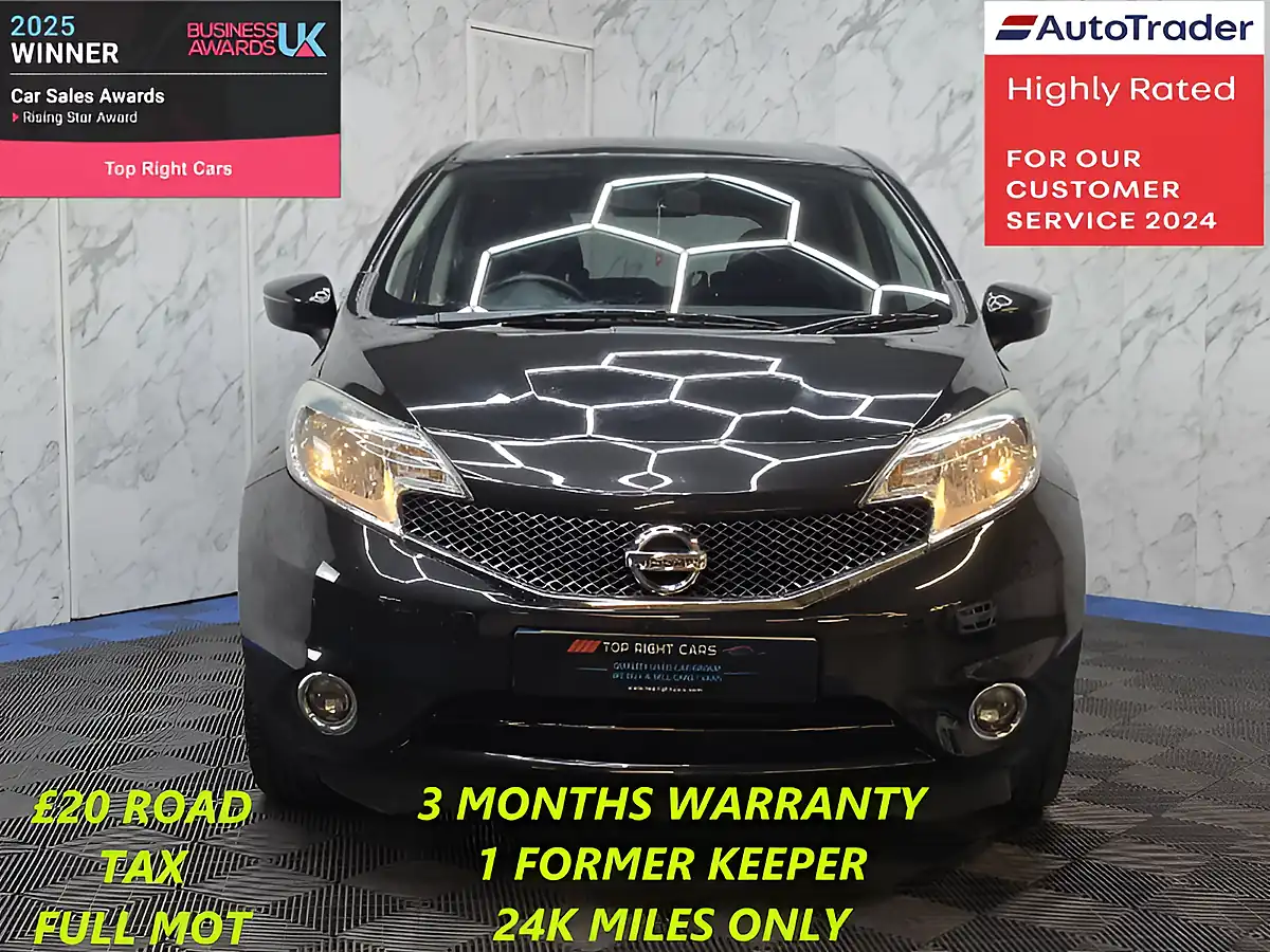 Used 2016 Nissan Note Acenta Black - Interior and Exterior details 2