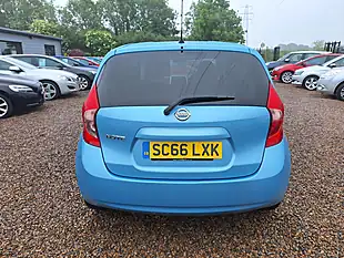 Used 2016 Nissan Note Acenta Blue - Interior and Exterior details 8