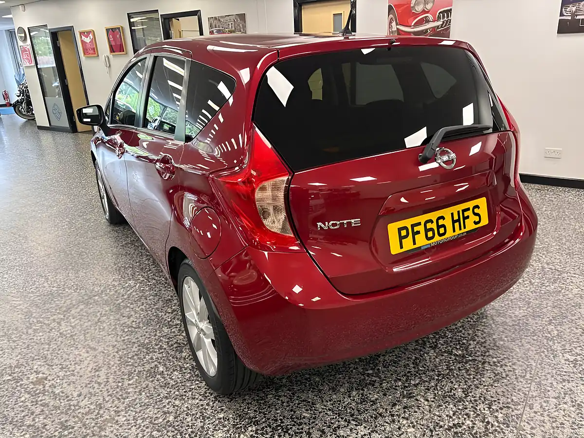 Used 2016 Nissan Note Acenta Premium Red - Interior and Exterior details 10