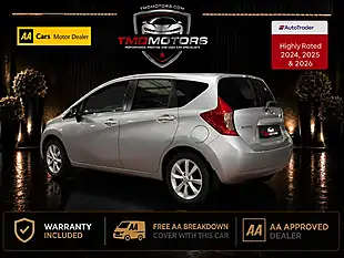 Used 2016 Nissan Note Acenta Premium Silver - Interior and Exterior details 3