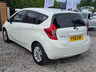 Used 2016 Nissan Note Acenta Premium White - Interior and Exterior details 4