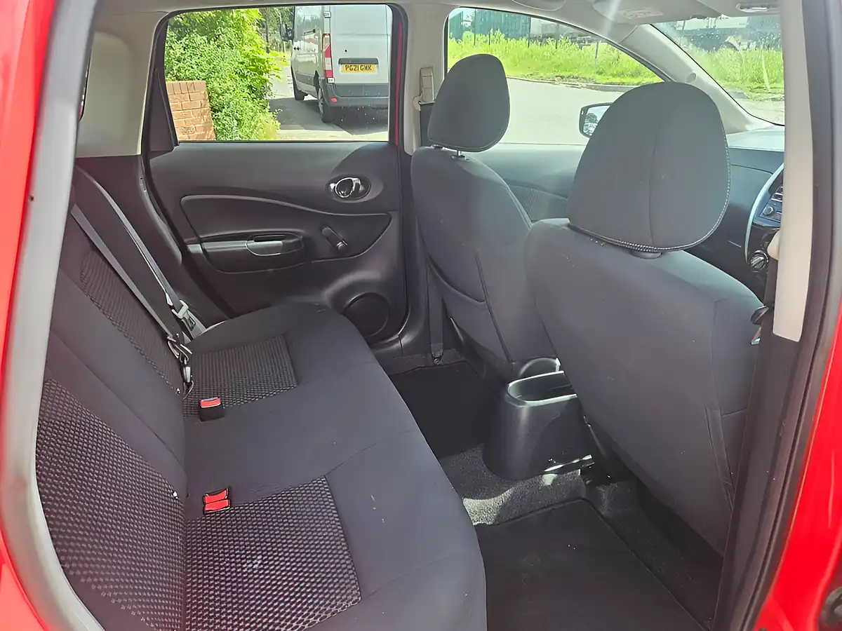 Used 2016 Nissan Note Acenta Red - Interior and Exterior details 10