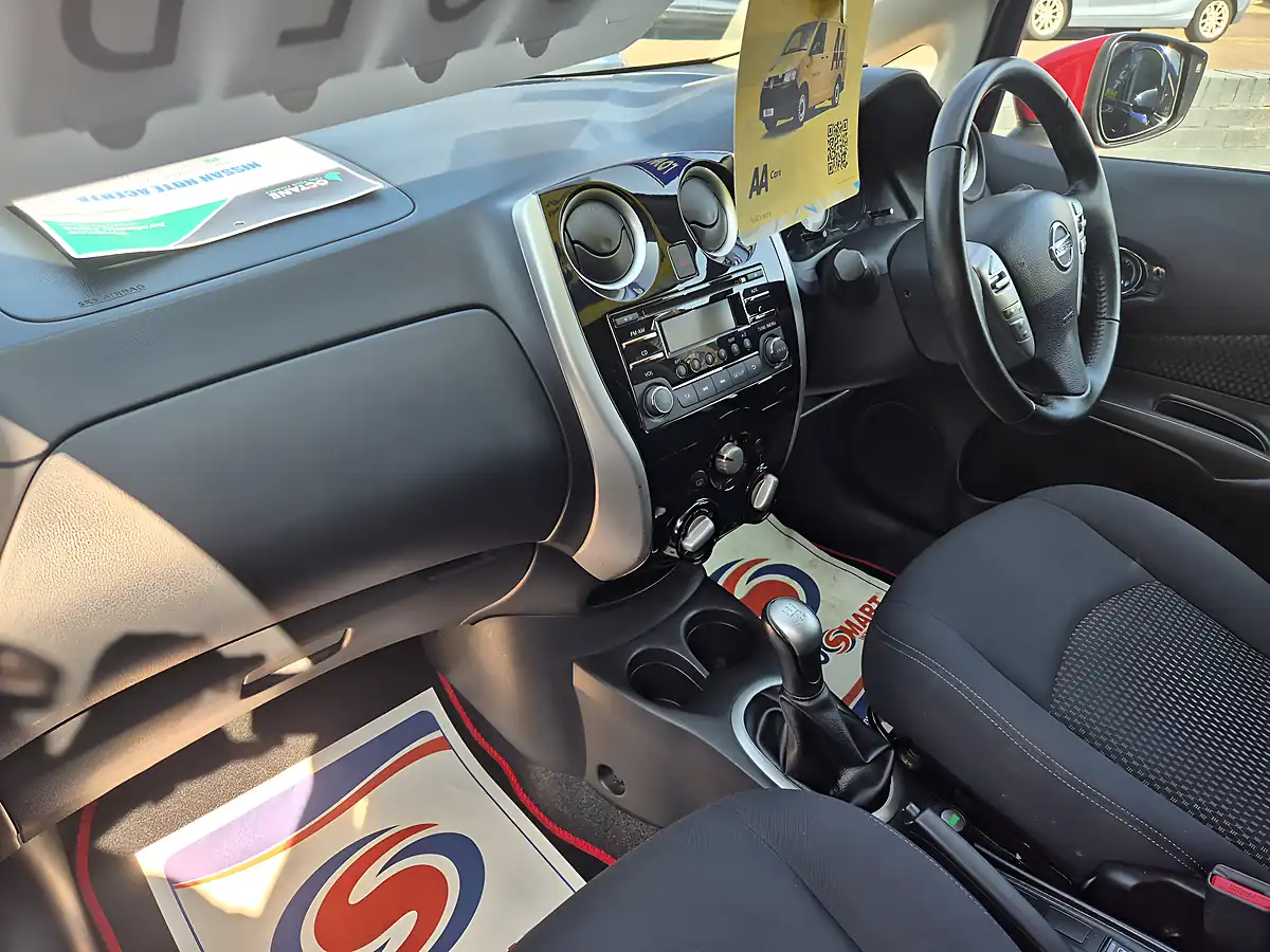 Used 2016 Nissan Note Acenta Red - Interior and Exterior details 13