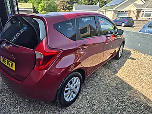 Used 2016 Nissan Note Acenta Red - Interior and Exterior details 4