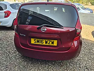 Used 2016 Nissan Note Acenta Red - Interior and Exterior details 6