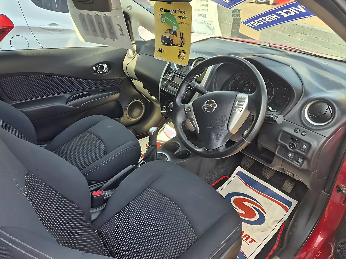 Used 2016 Nissan Note Acenta Red - Interior and Exterior details 7
