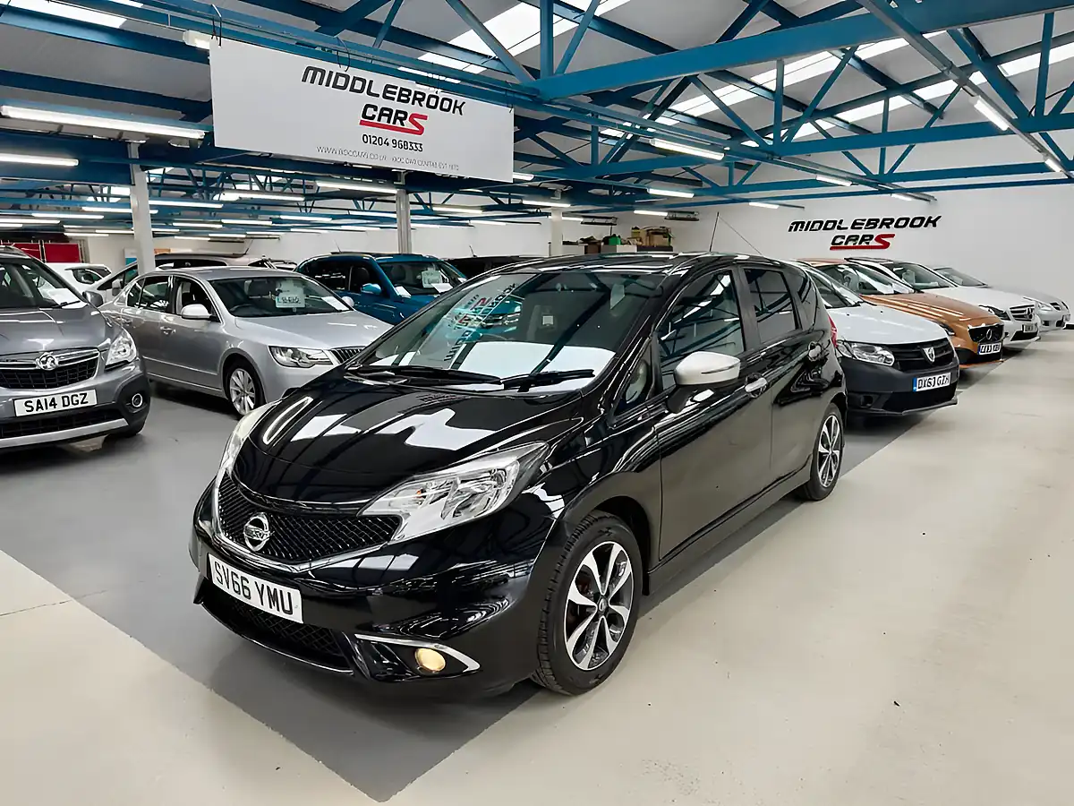 Used 2016 Nissan Note N-Tec Black - Front View