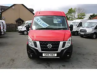 Used 2016 Nissan Nv400 Se H/R P/V Red - Interior and Exterior details 2