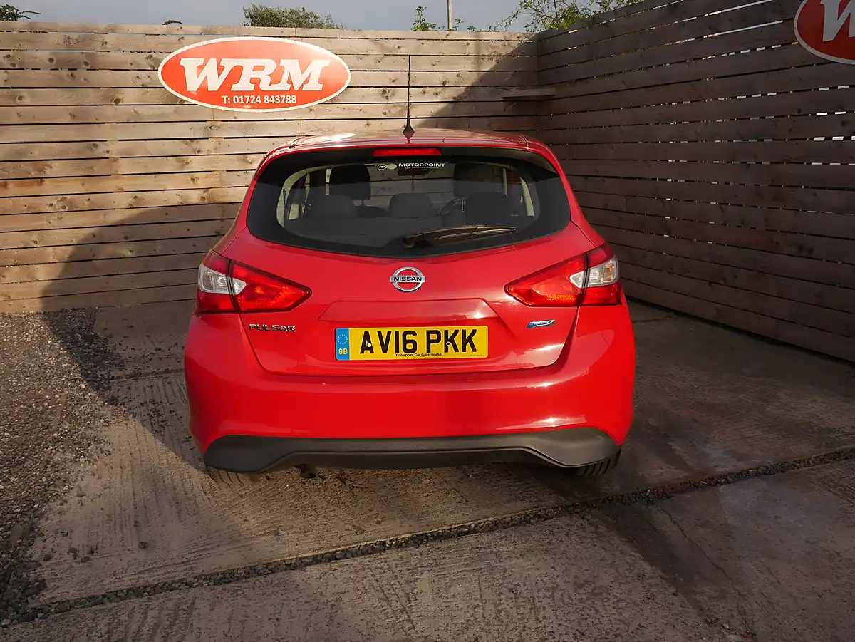 Used 2016 Nissan Pulsar Visia Flame Red - Interior and Exterior details 7