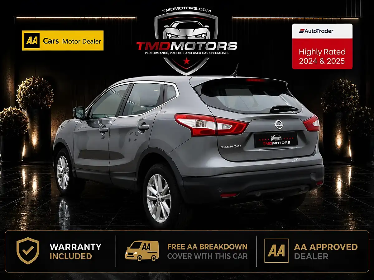 Used 2016 Nissan Qashqai Acenta Grey - Interior and Exterior details 2