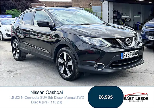 2016 Nissan Qashqai N-Connecta 1.5 dCi