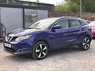 Used 2016 Nissan Qashqai N-Connecta Blue - Interior and Exterior details 3