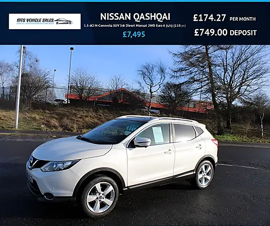 2016 Nissan Qashqai N-Connecta 1.5 dCi