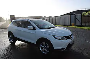 Used 2016 Nissan Qashqai N-Connecta White - Interior and Exterior details 3