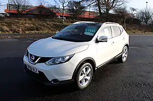 Used 2016 Nissan Qashqai N-Connecta White - Interior and Exterior details 5