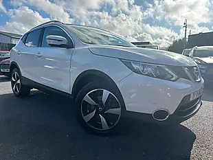 Used 2016 Nissan Qashqai N-Connecta White - Interior and Exterior details 8