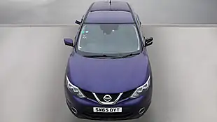 Used 2016 Nissan Qashqai N-Tec Blue - Interior and Exterior details 2