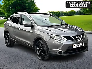 Used 2016 Nissan Qashqai N-Tec+ Grey - Interior and Exterior details 3