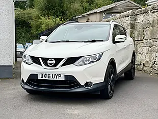 Used 2016 Nissan Qashqai N-Tec+ White - Interior and Exterior details 10