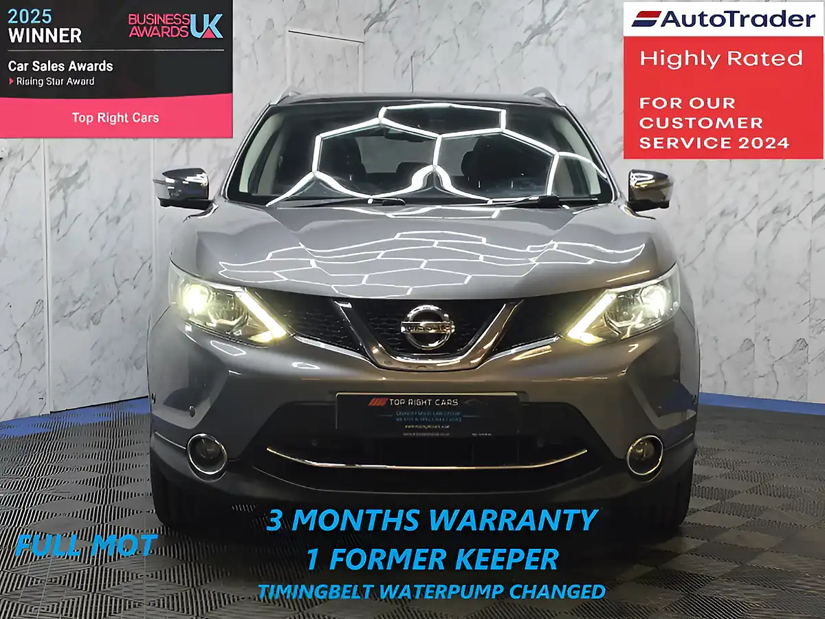 Used 2016 Nissan Qashqai Tekna Grey - Interior and Exterior details 2