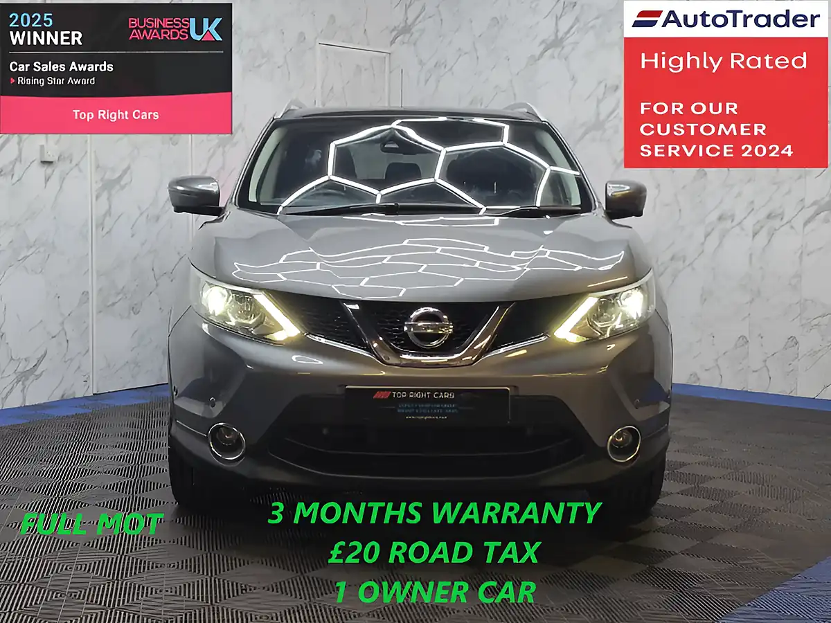 Used 2016 Nissan Qashqai Tekna Grey - Interior and Exterior details 2