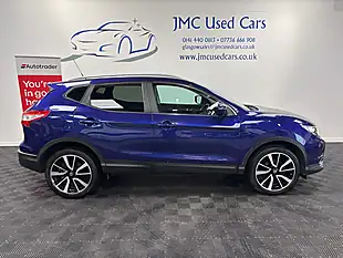 Used 2016 Nissan Qashqai Tekna Ink Blue - Interior and Exterior details 4