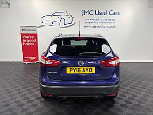 Used 2016 Nissan Qashqai Tekna Ink Blue - Interior and Exterior details 5