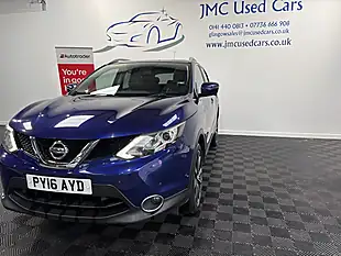 Used 2016 Nissan Qashqai Tekna Ink Blue - Interior and Exterior details 7