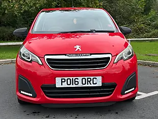 Used 2016 Peugeot 108 Access Red - Interior and Exterior details 3