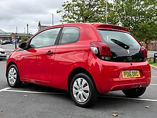 Used 2016 Peugeot 108 Access Red - Interior and Exterior details 5