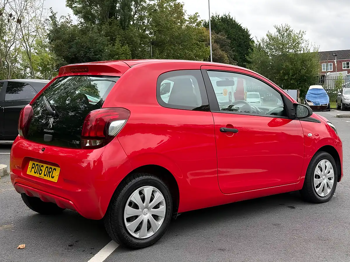 Used 2016 Peugeot 108 Access Red - Interior and Exterior details 6