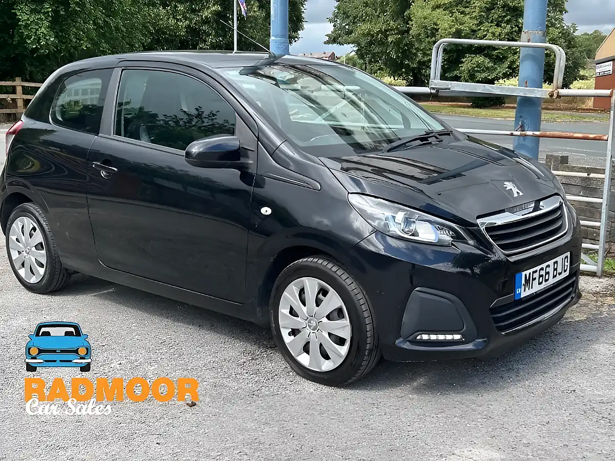 Used 2016 Peugeot 108 Active Black - Front View